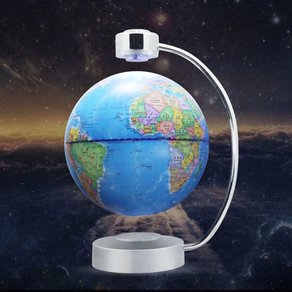 LED Magnetic Day-Night Levitation Globe