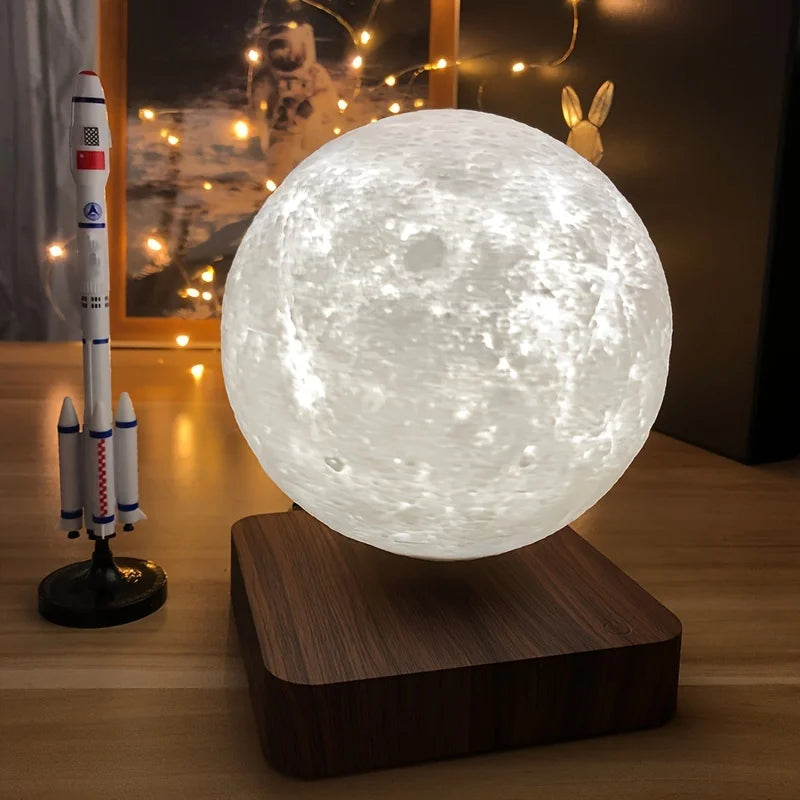 Lampe lune flottante