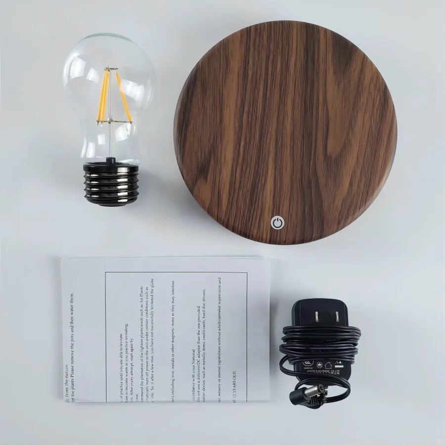 LED Magnetic Floating Light Bulb